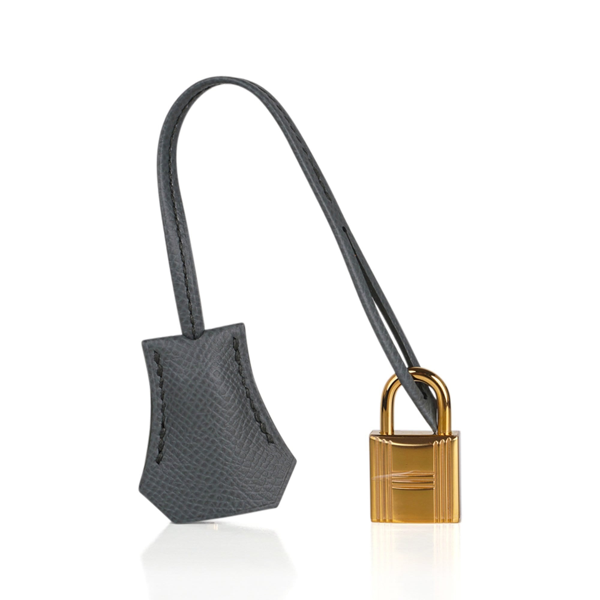 Kelly Sellier 25 Bag Vert Amande Gold Hardware Epsom Leather